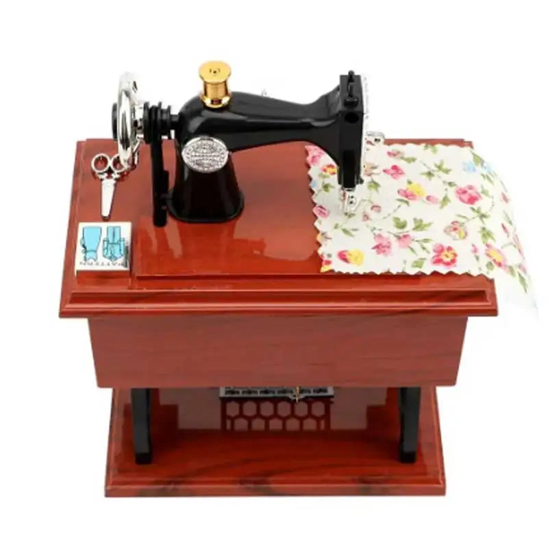 StitchTunes™ Vintage Sewing Machine Music Box