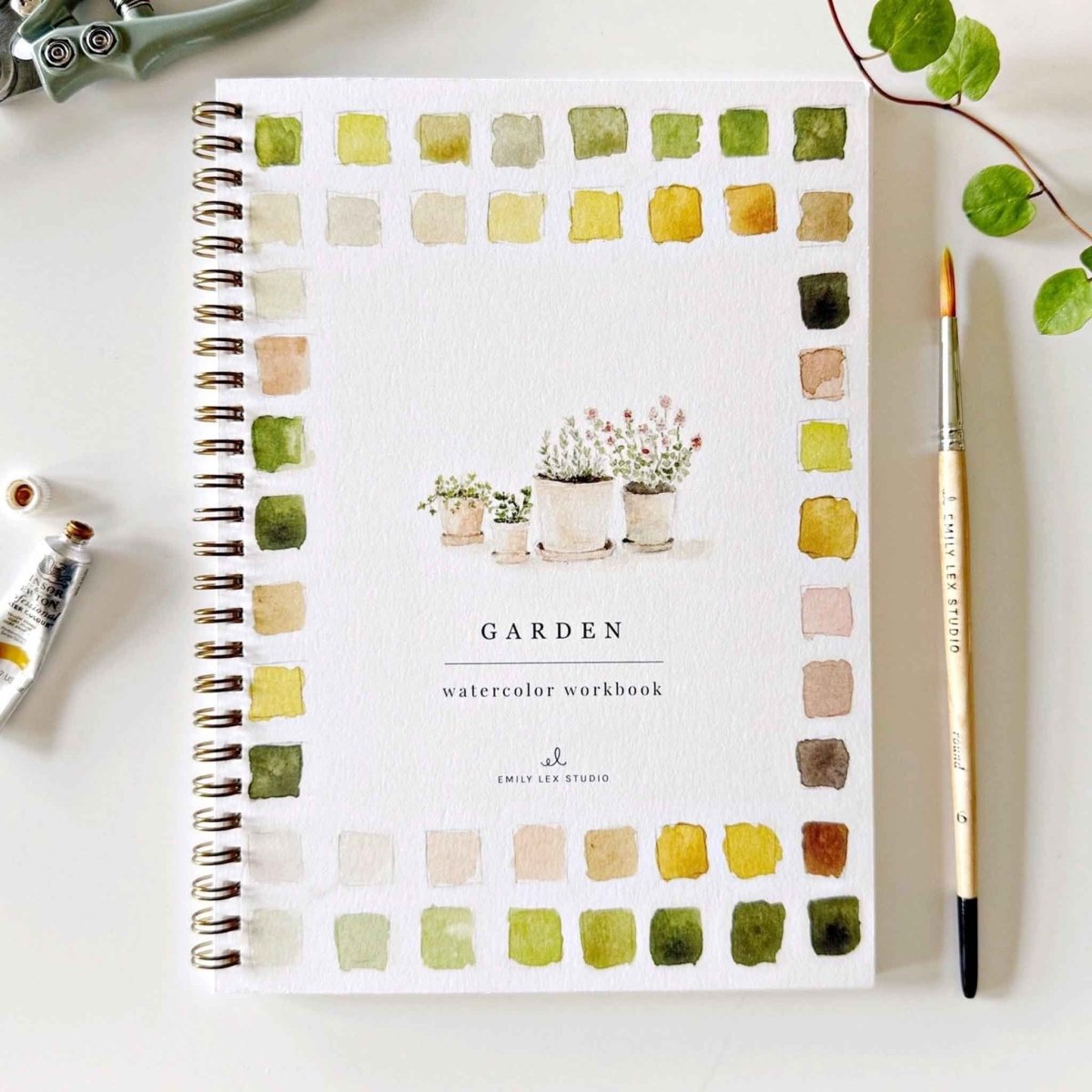 ArtEase™ Beginner - Friendly Watercolor Workbook - VERRANOO