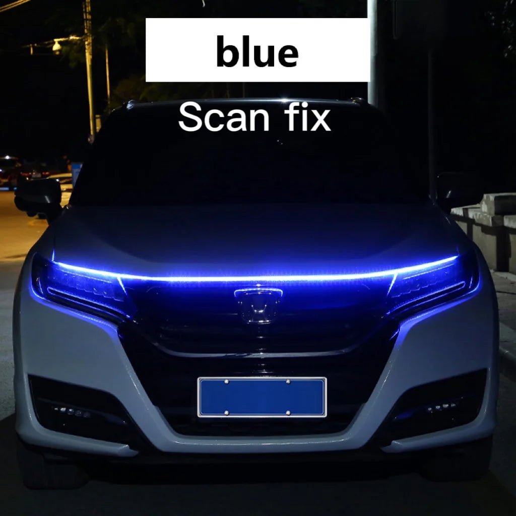 AuraGlow™ LED Scanning Car Hood Light Strip - VERRANOO