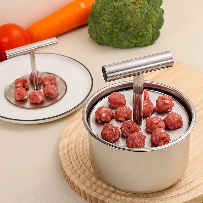 BallMaster™ Easy Press and Slide Meatball Maker - VERRANOO