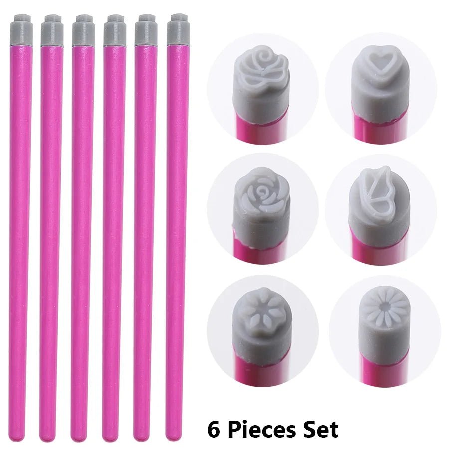 CutyNails™ 6 - Piece Nail Art Pen Set - VERRANOO