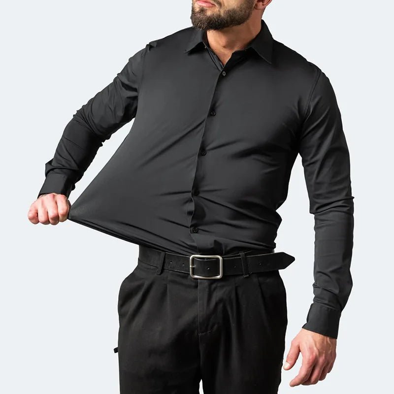 EaseDrex™ Stretchy Long - Sleeve Shirt - VERRANOO
