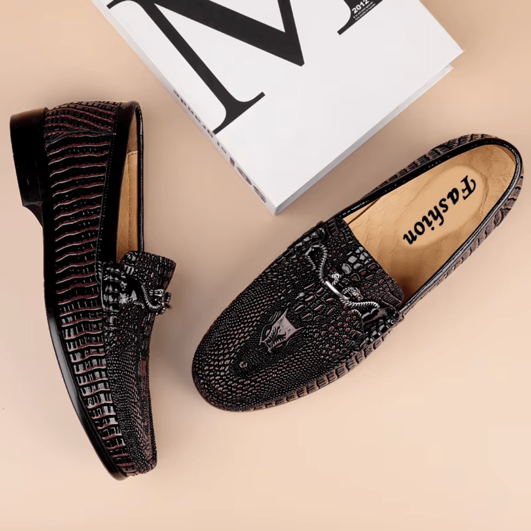 EliteLux™ Men’s Genuine Leather Loafers - VERRANOO