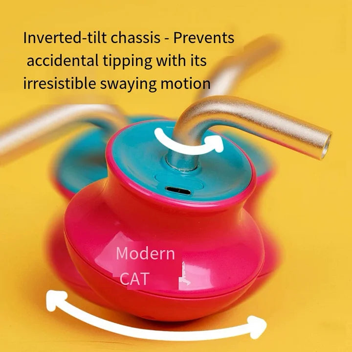 ZoomWhisker™ 360° Tumbler Cat Laser Toy