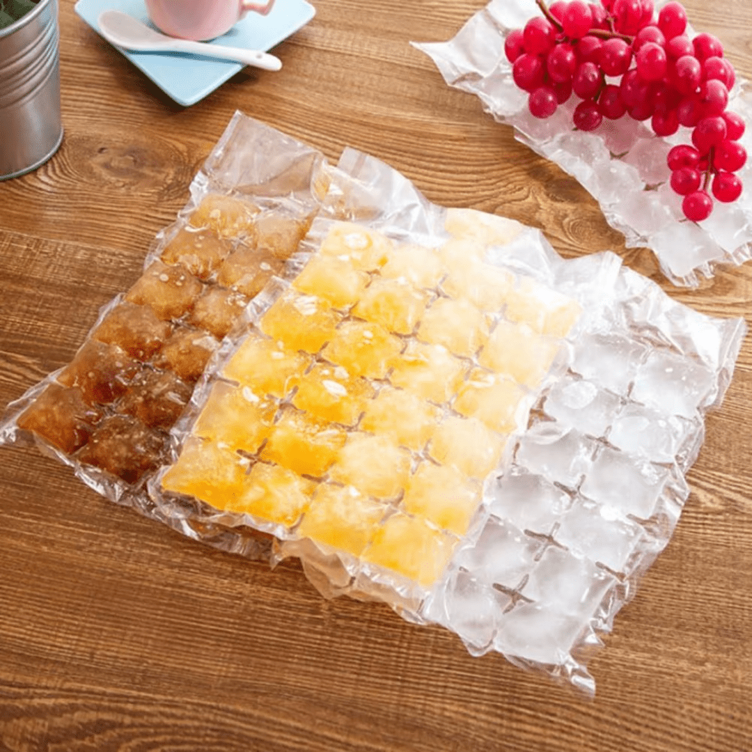 FreshDrinks™ Disposable Ice Cube Mold Bags (100pcs) - VERRANOO