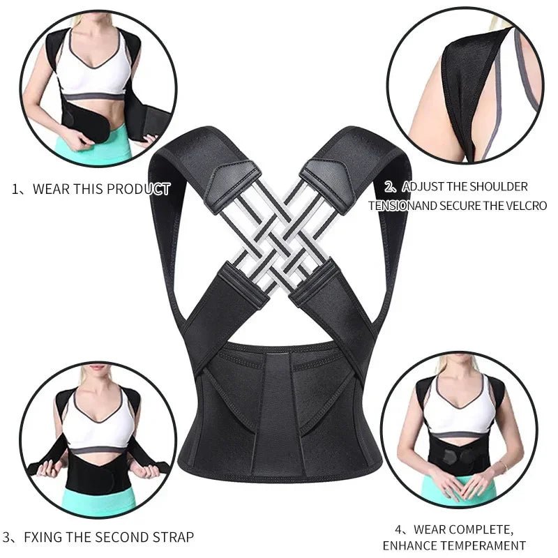 GirlGoddess™ Adjustable Back Posture Corrector - VERRANOO