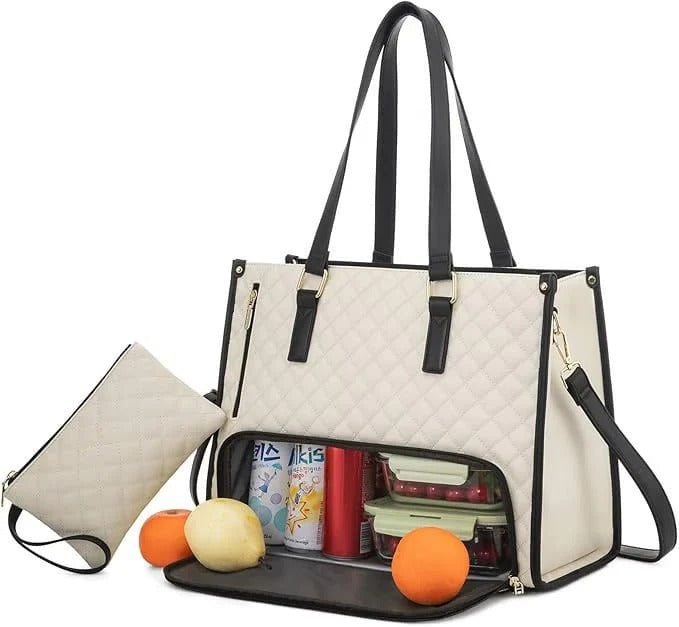 GranBag™ 2 in 1 Tote Bag Lunch Bag Combo