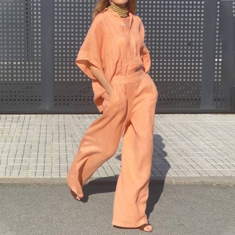 LoomSun™ Women’s Cotton - Linen Set - VERRANOO