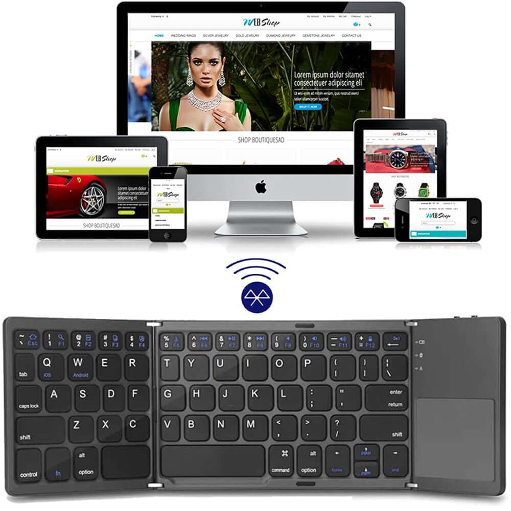 SleekType™ Wireless Keyboard - Increase Your Productivity - VERRANOO