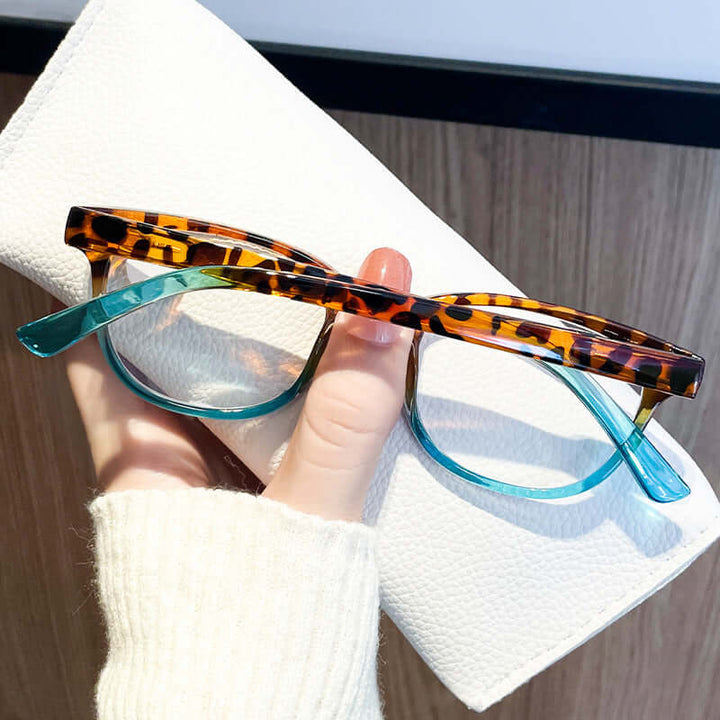 WOMEN'S LEOPARD FASHION ANTI-BLUE LIGHT READING GLASSES