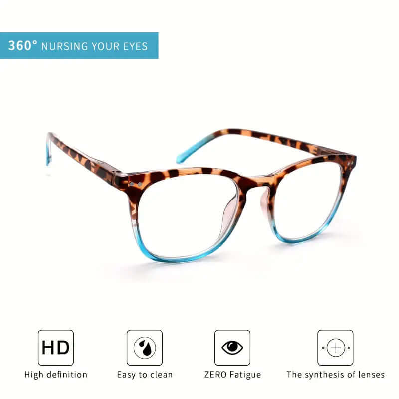 WOMEN'S LEOPARD FASHION ANTI-BLUE LIGHT READING GLASSES