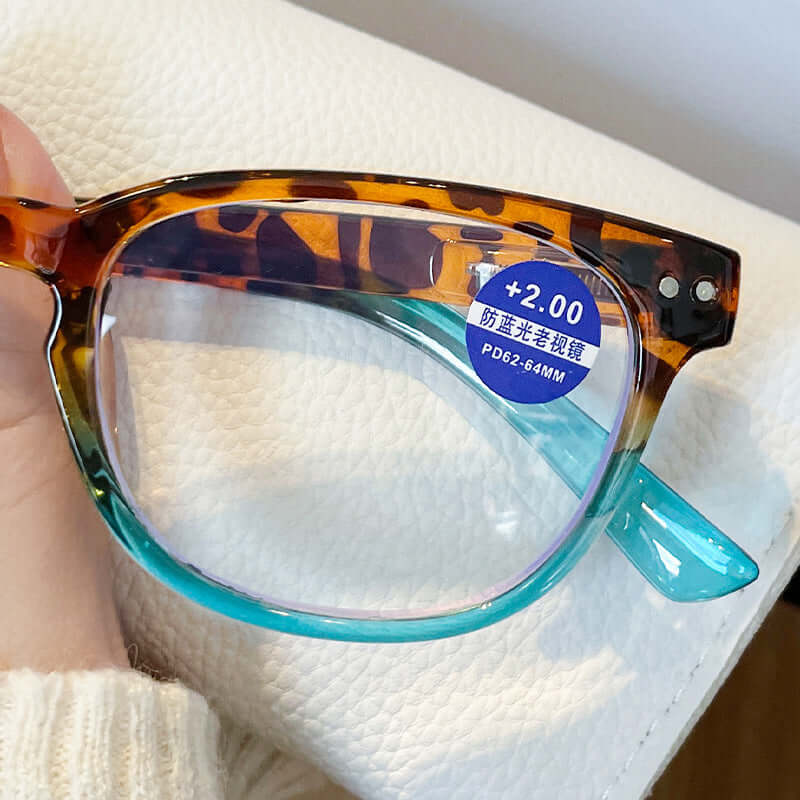 WOMEN'S LEOPARD FASHION ANTI-BLUE LIGHT READING GLASSES