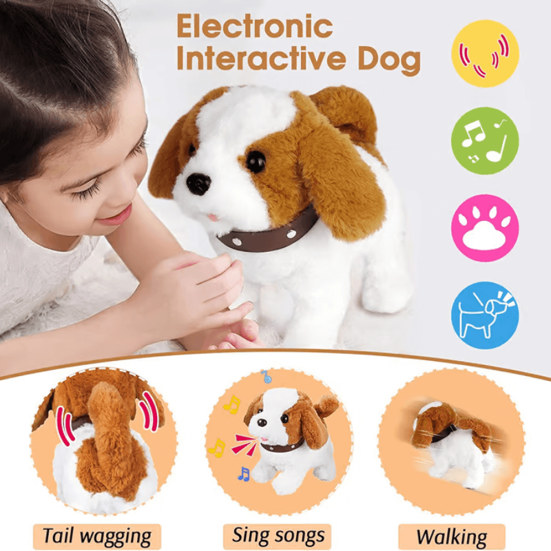 1+1 FREE | KidFun Interactive Plush Puppy Toy - VERRANOO