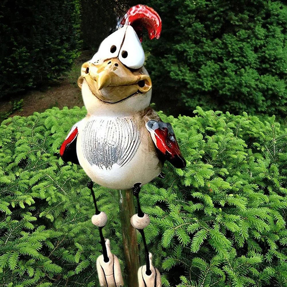 1+1 FREE| LocoCucko Funny Chicken Garden Decoration - VERRANOO