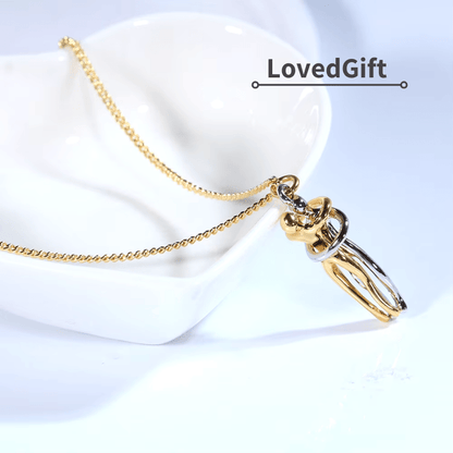 1+1 FREE | LovedGift™ Gold Hug Necklace - VERRANOO