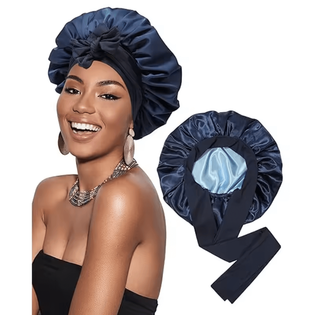 1+1 FREE | LuxeRest™ Satin Double - Layer Sleep Bonnet - VERRANOO