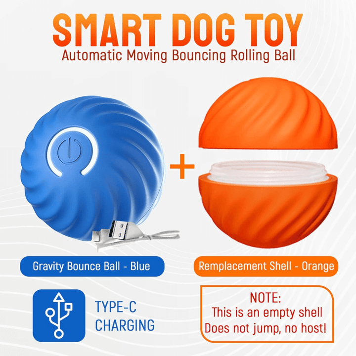 1+1 FREE | PetBally Dog Bouncing Rolling Ball - VERRANOO