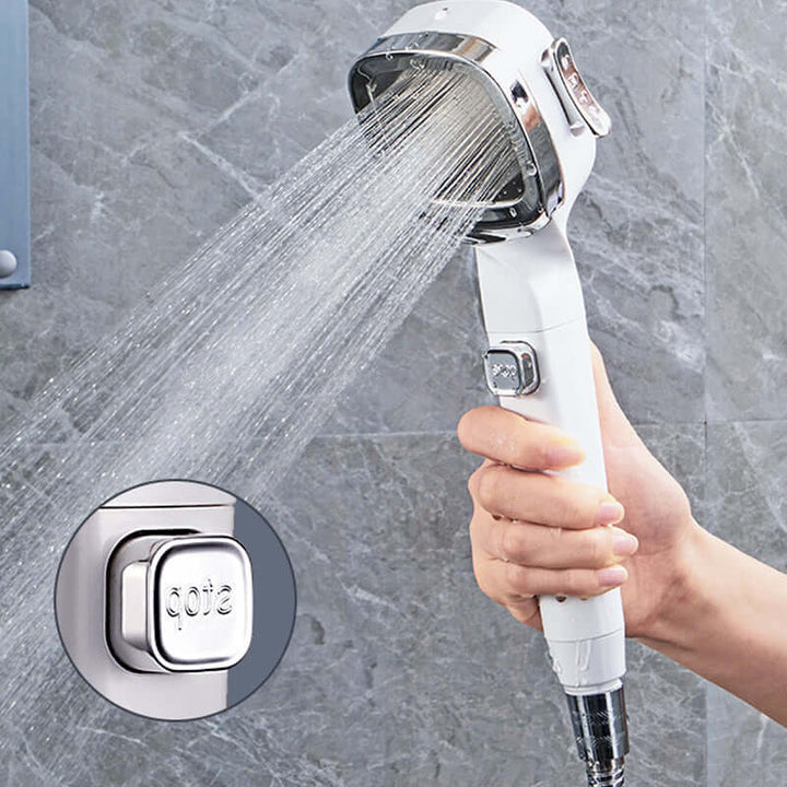 HealthShower Pressurized Shower Head with Switch & filter