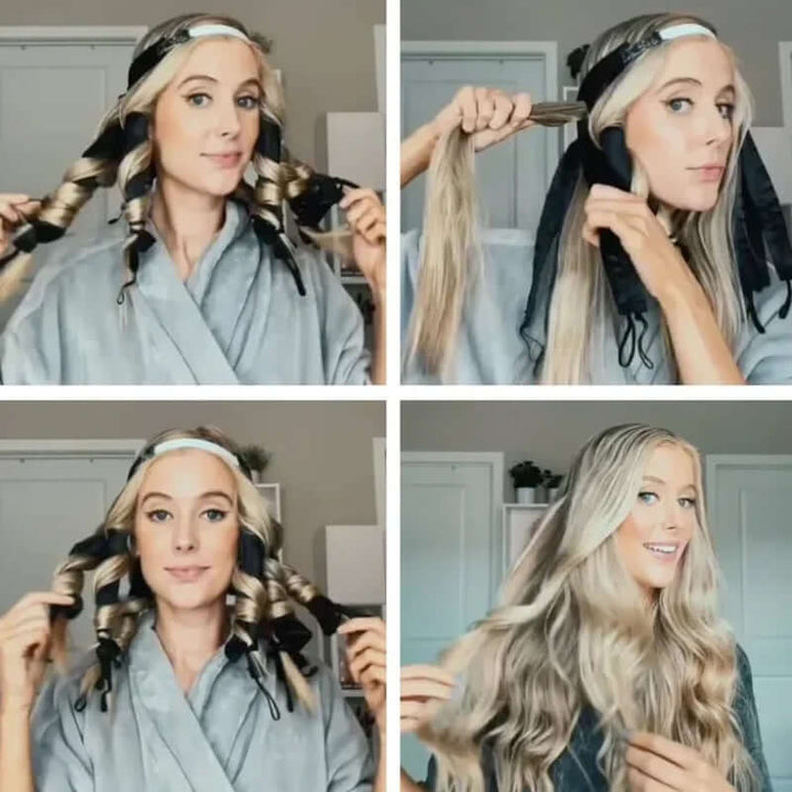 SleepyHair Headband Heatless Curling Iron