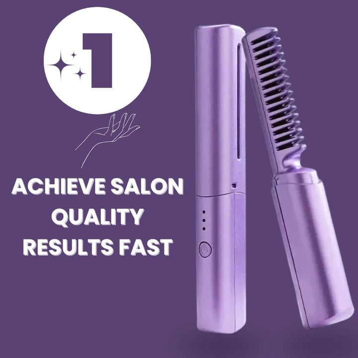 GlamWave™ Cordless Hair Straightener