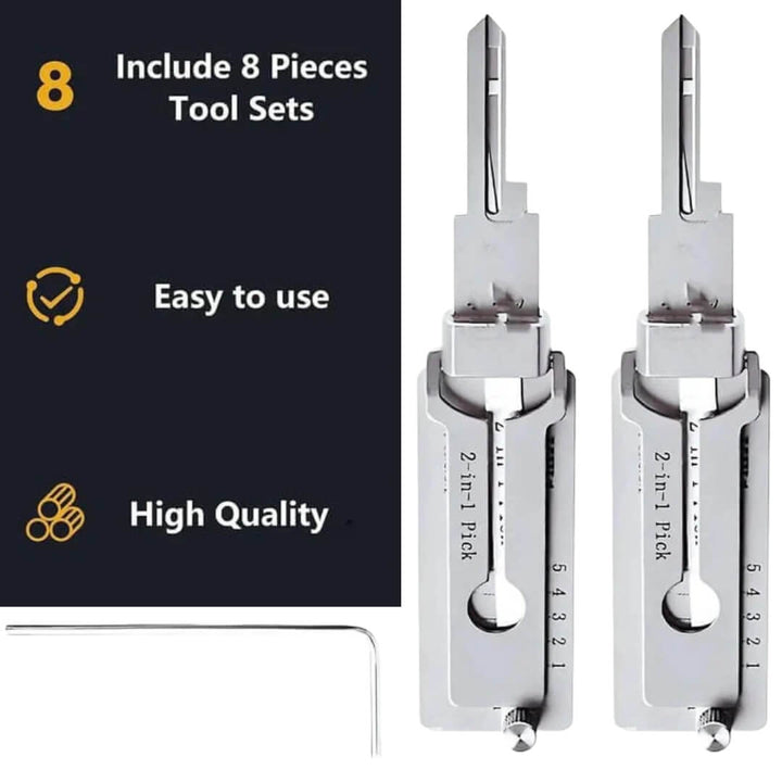 LockMaster™ Precision Key Kit (1+1 FREE)