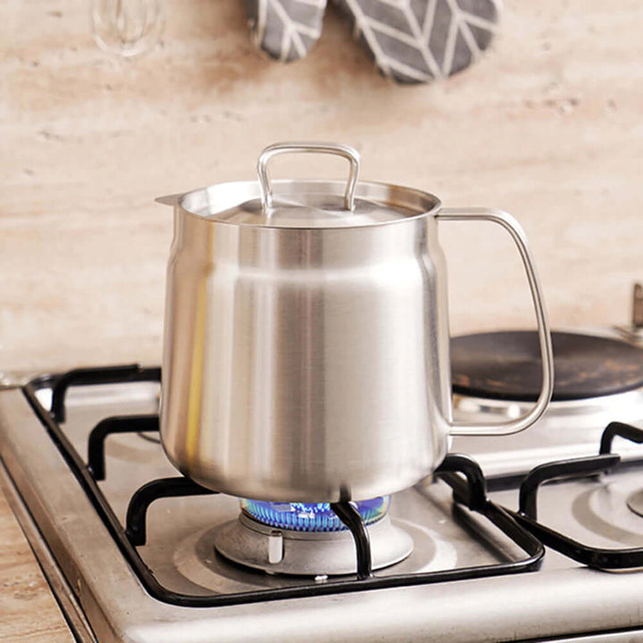 2 - in - 1 Oil Strainer Pot - VERRANOO