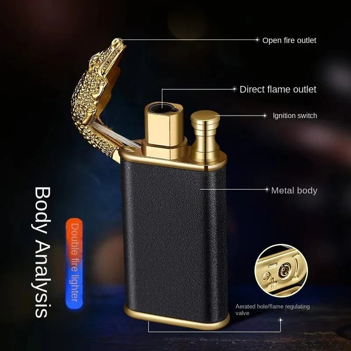 FlameZar Embossed Mate Lighter