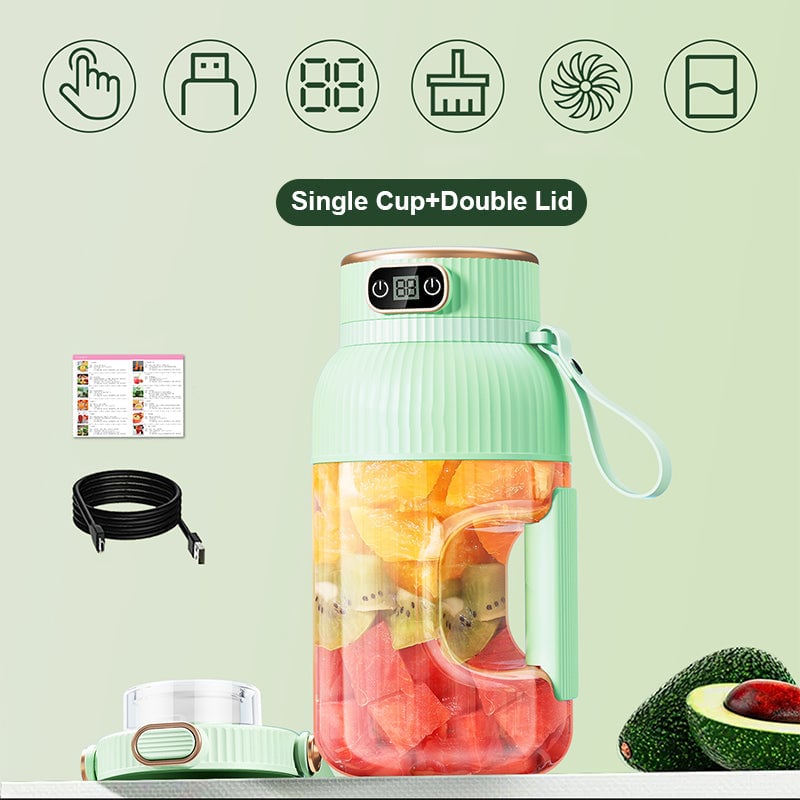 LovedDrink Portable Juicer Cup With Digital Display