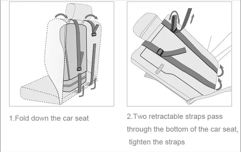 StrapSafe™ Auto Child Safety Seat Simple Car Portable Seat Belt