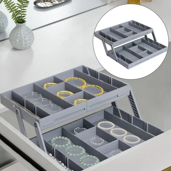 TidyNest Multi-Tier Smart Drawer Organizer