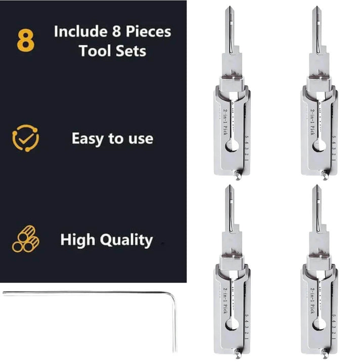 LockMaster™ Precision Key Kit (1+1 FREE)