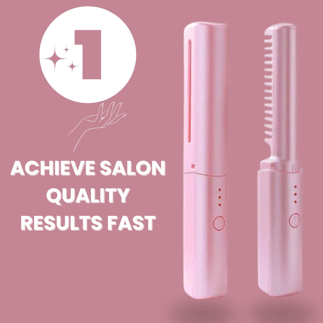 GlamWave™ Cordless Hair Straightener