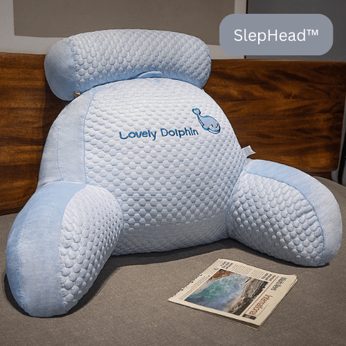 SlepHead™ | Bedside Sofa Pillow Backrest - Free Protected Shipping! - Coolpho