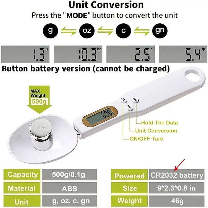 SmartPon™ Digital Scale Spoon