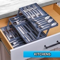 TidyNest Multi-Tier Smart Drawer Organizer