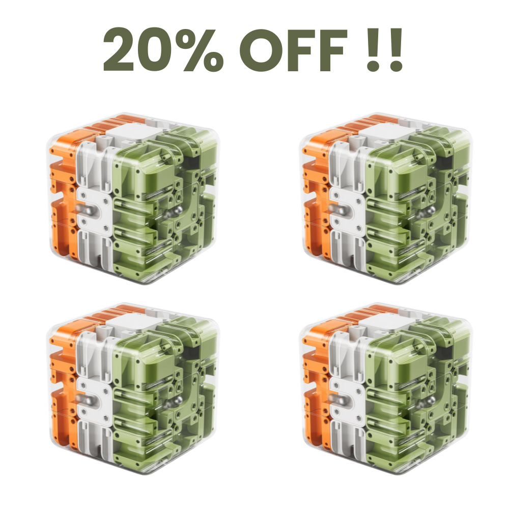 BallCube™ 3D Ball Maze Cube Puzzle