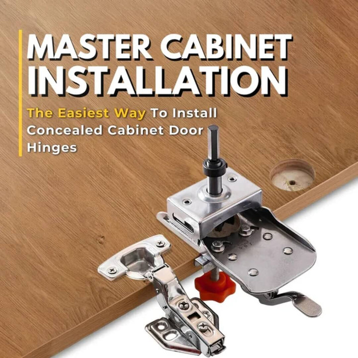 CraftMaster 35mm Hinge Boring Jig Kit