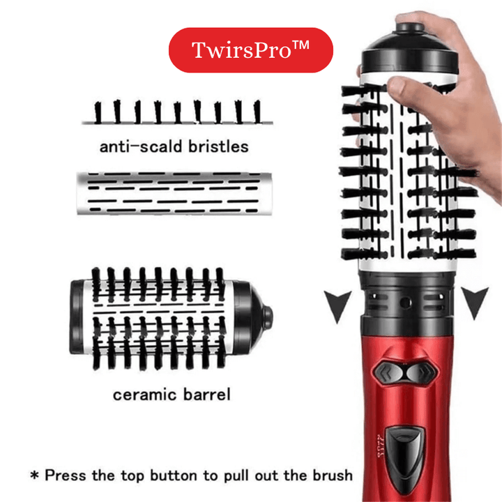 TwirsPro™ 3 in 1 Hair Styler for Dry hair, curl hair, straighten hair