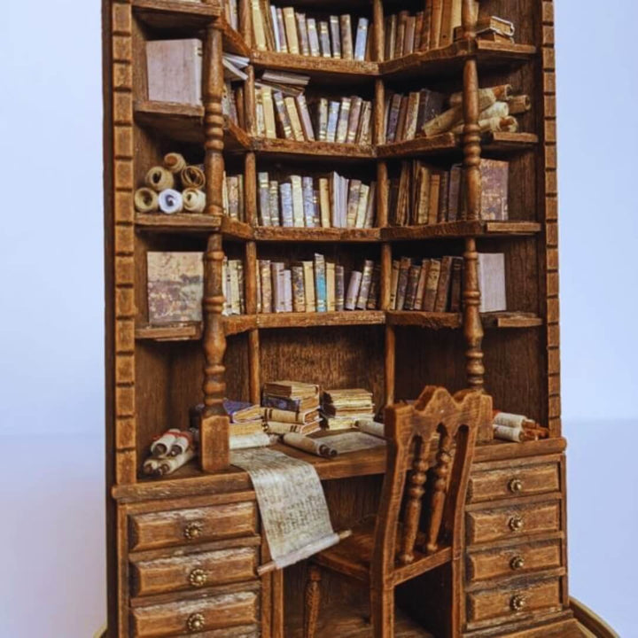 Lionclay Miniature Gothic Bookshelf