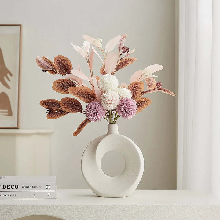 Nordic Elegance Donut Vase - Coolpho