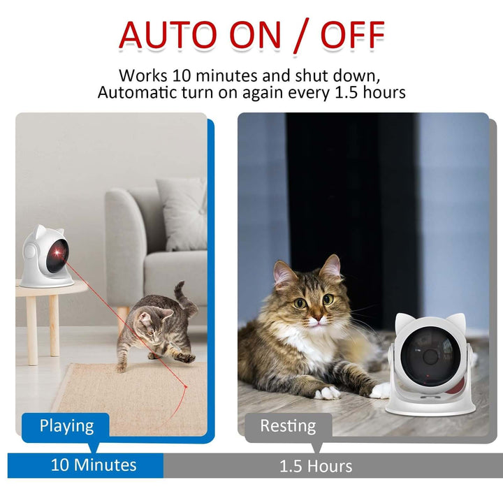 Automatic Smart Laser Cat Toy with Suction Cup