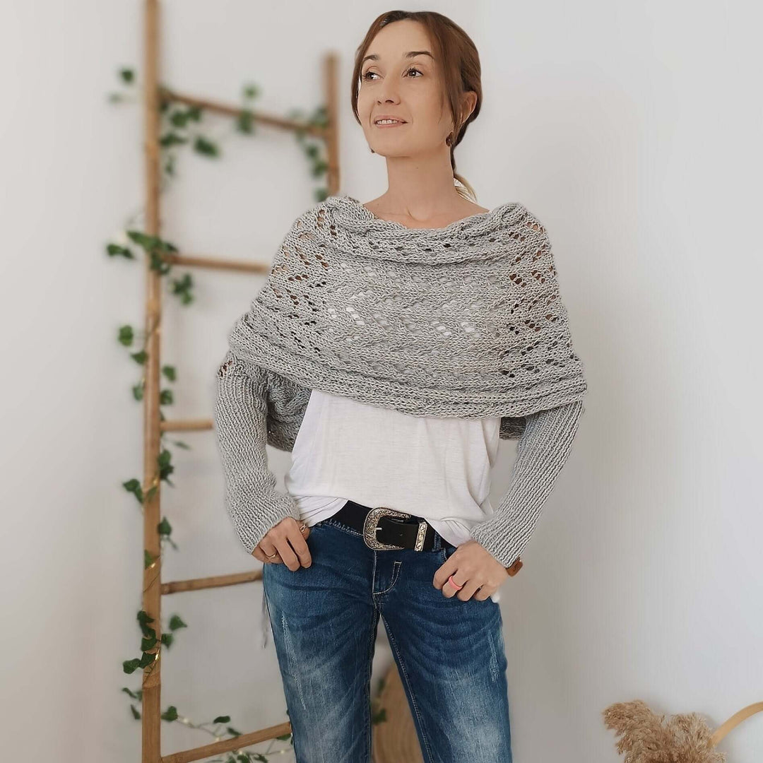 Women's Winter Knitted Wrap & Shrug