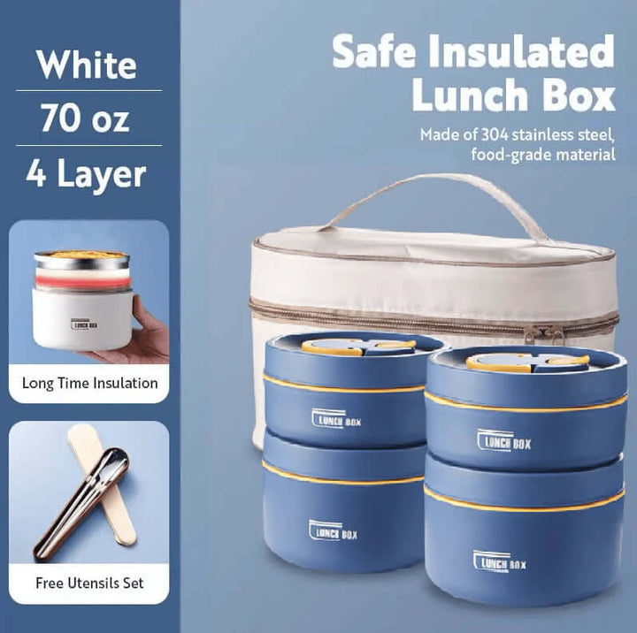 Last Day 50% OFF I SafePort™ Portable Insulated Lunch Container Set - Free Shipping!!