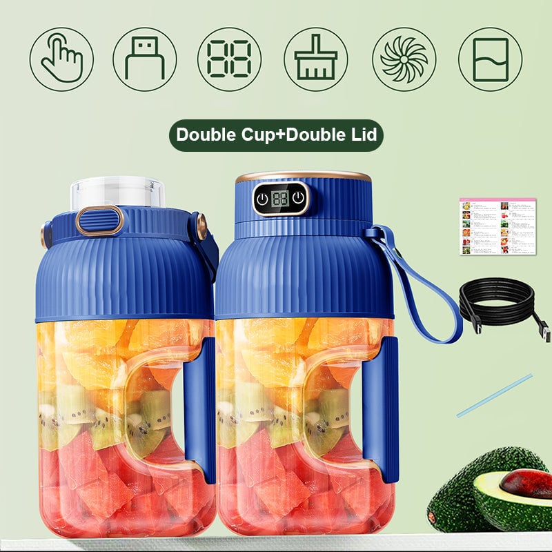 LovedDrink Portable Juicer Cup With Digital Display