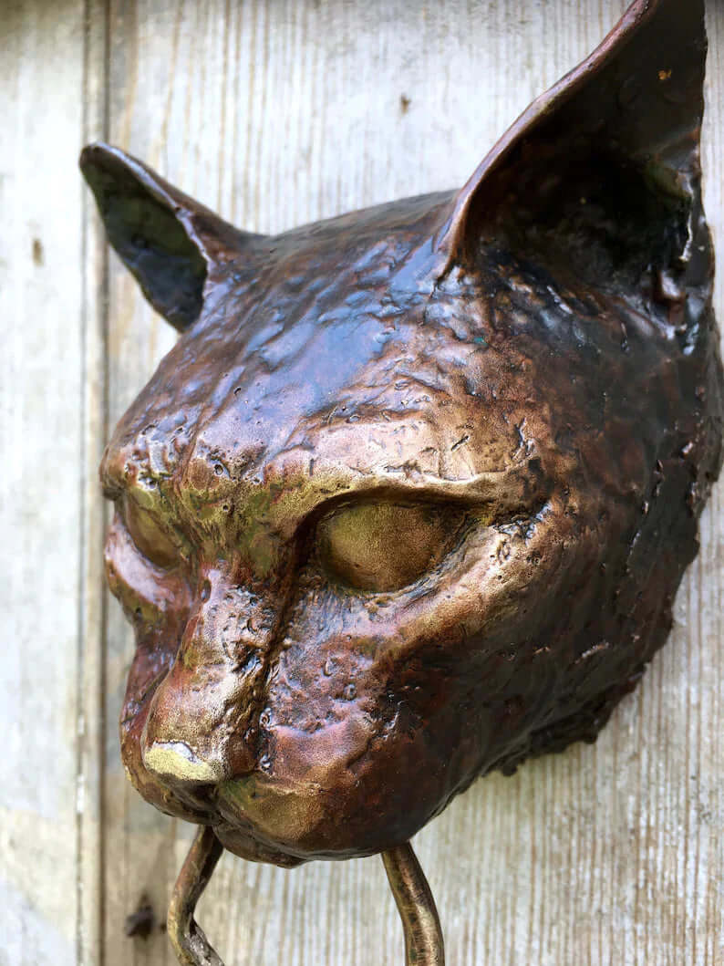 Scary Cat Door Knocker - Coolpho