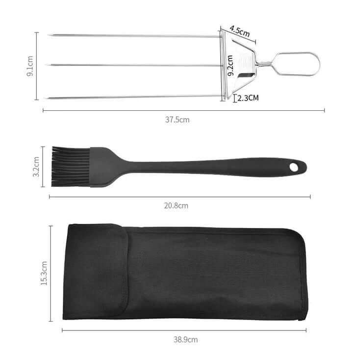 GrillBoss: Barbecue 3 Way Grill Skewer - Coolpho