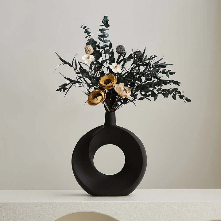 Nordic Elegance Donut Vase - Coolpho