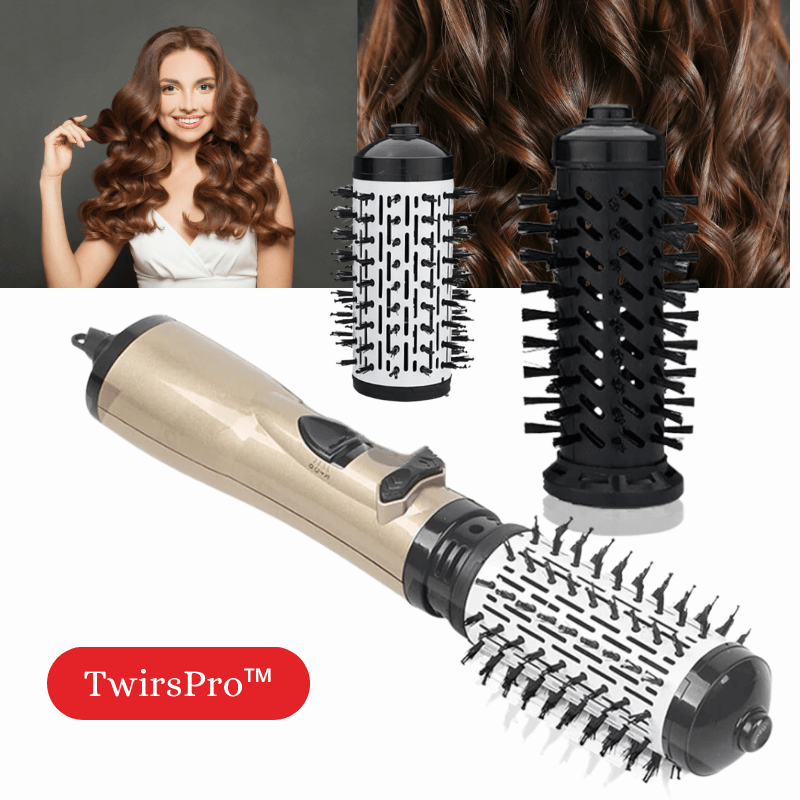 TwirsPro™ 3 in 1 Hair Styler for Dry hair, curl hair, straighten hair