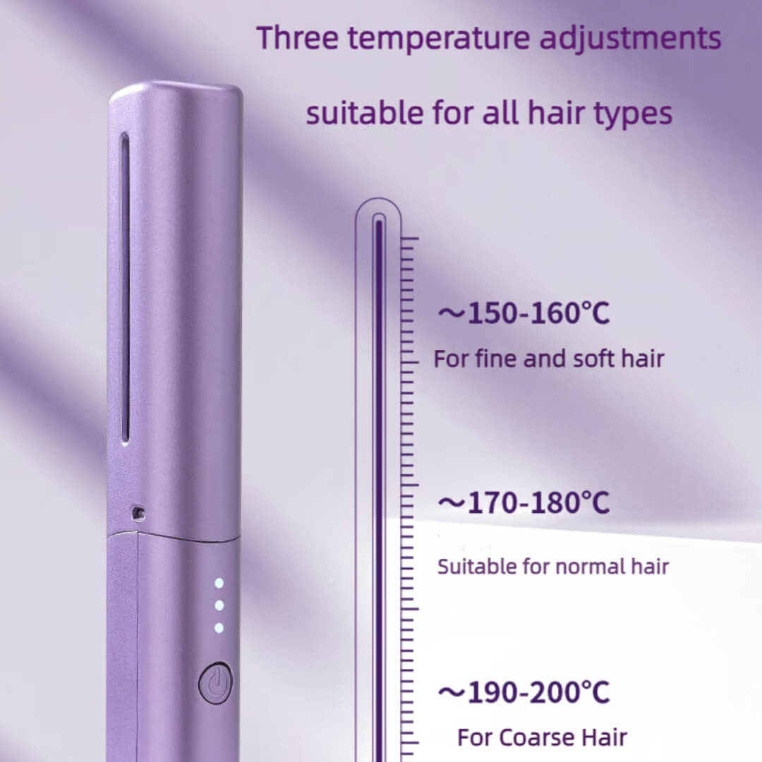 GlamWave™ Cordless Hair Straightener