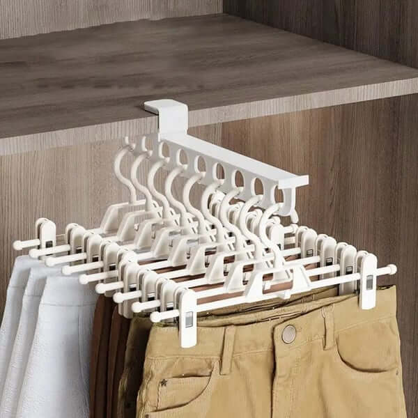 50% OFF | ClosetMaximizer™ Pull - Out Slide Trouser Rack - VERRANOO